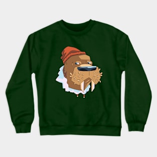 Whatever Walrus Crewneck Sweatshirt